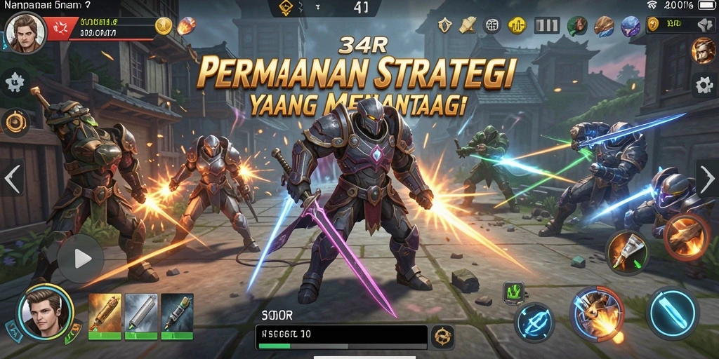 Gameplay seru dan menantang dalam 34R, penuhi taktik Anda!