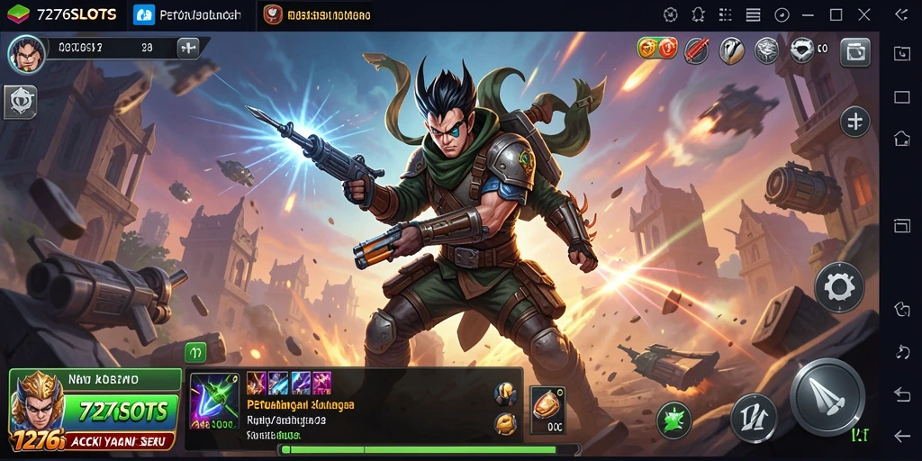 Gameplay 7276SLOTS yang seru dan mendebarkan.