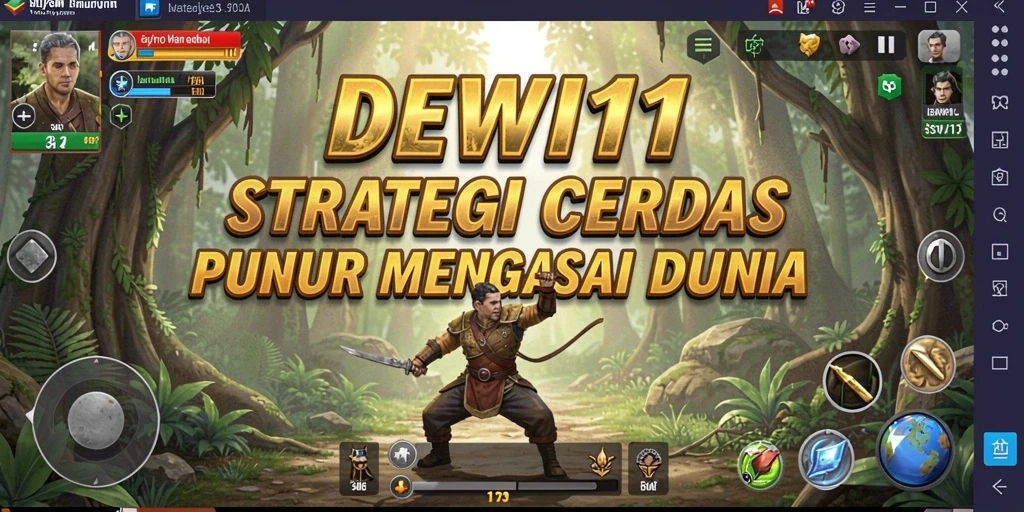 Tampilan gameplay DEWI11 yang menarik dengan strategi mendalam.
