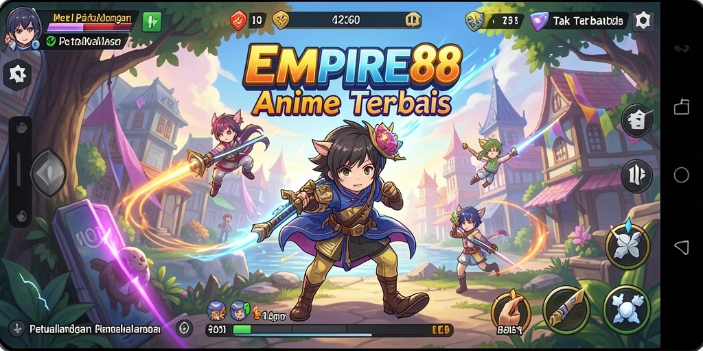 Tampilan gameplay menarik dari EMPIRE88 yang penuh warna.