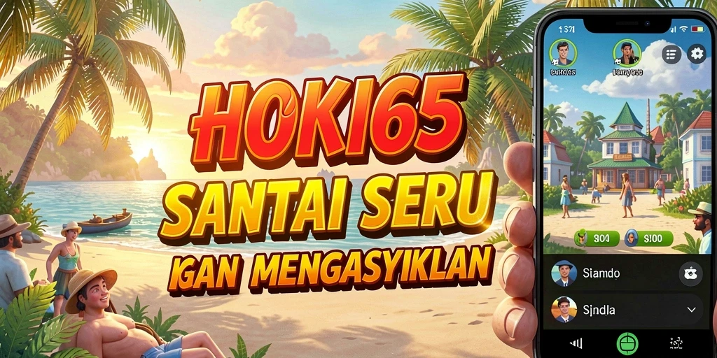 Tampilan gameplay seru dari HOKI65 yang penuh warna.