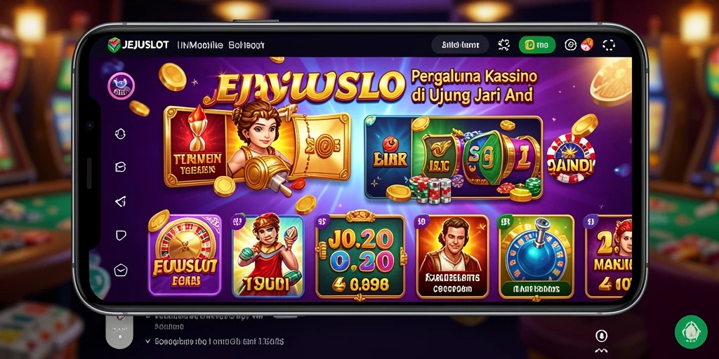 Tampilan gameplay mendebarkan di JEJUSLOT.