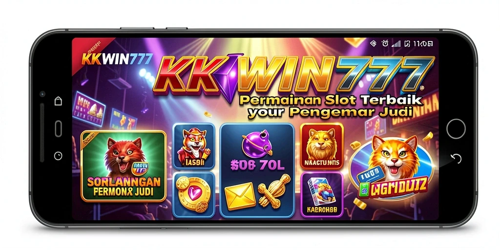Gameplay Slot KKWIN777 yang menarik dengan berbagai tema dan fitur.