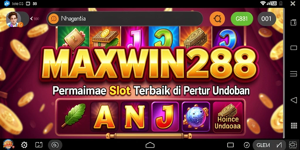 Tangkapan layar gameplay slot di MAXWIN288 yang seru dan mengasyikkan.