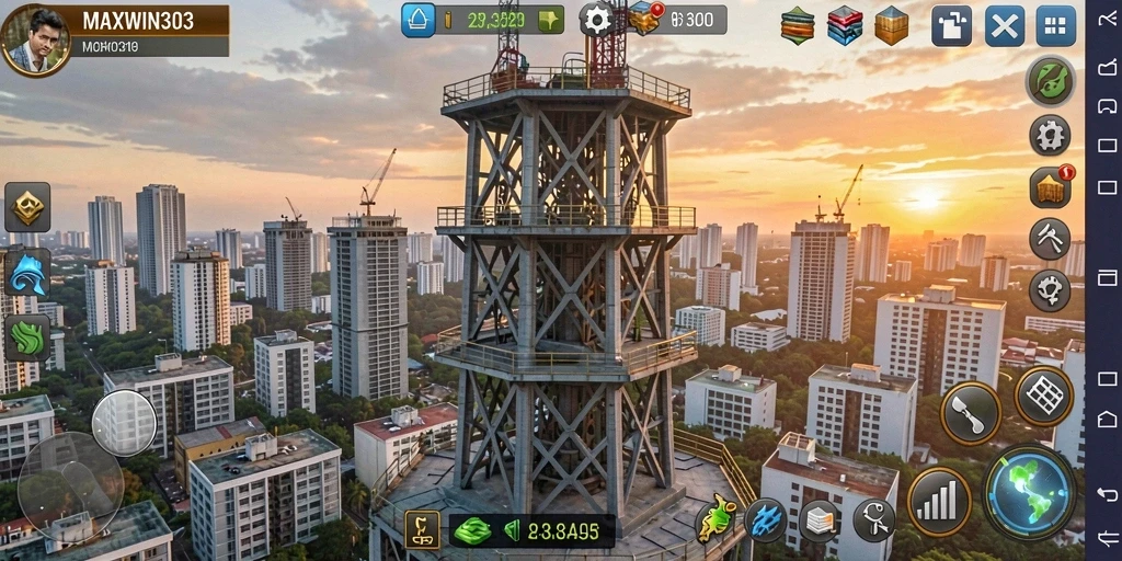 Gameplay MAXWIN303 menampilkan pertahanan menara yang strategis dan menarik.