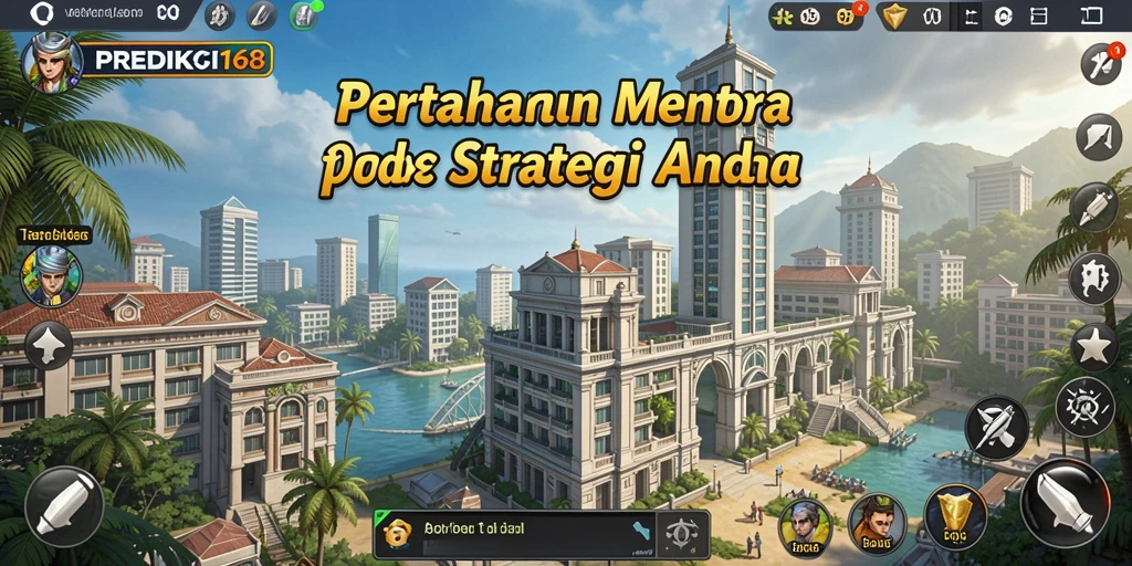 Tampilan gameplay PREDIKSI168 yang seru dan menegangkan dalam Tower Defense.