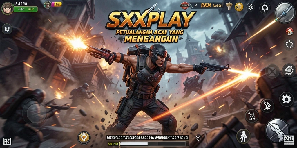 Gameplay SXXPLAY yang menegangkan dan seru.