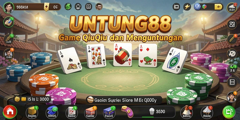 Tampilan gameplay seru dalam UNTUNG88 dengan interaksi pemain.